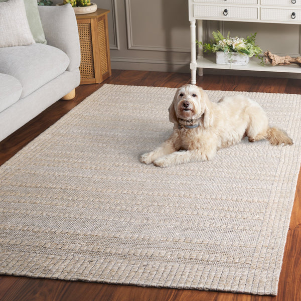 Safavieh Natural Fiber Runner Area Rug - Eco-friendly, Luxurious Design With Artisan Charm For Elegant Spaces Ivory 80% Hemp,15% Cotton,5% Polyester Nf558a-5