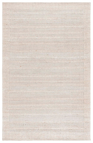 Safavieh Natural Fiber Area Rug - Elegant Jacquard Weave, Luxurious Comfort, Durable Natural Materials, 3/8” Height Ivory 80% Hemp,15% Cotton,5% Polyester Nf558a-6sq