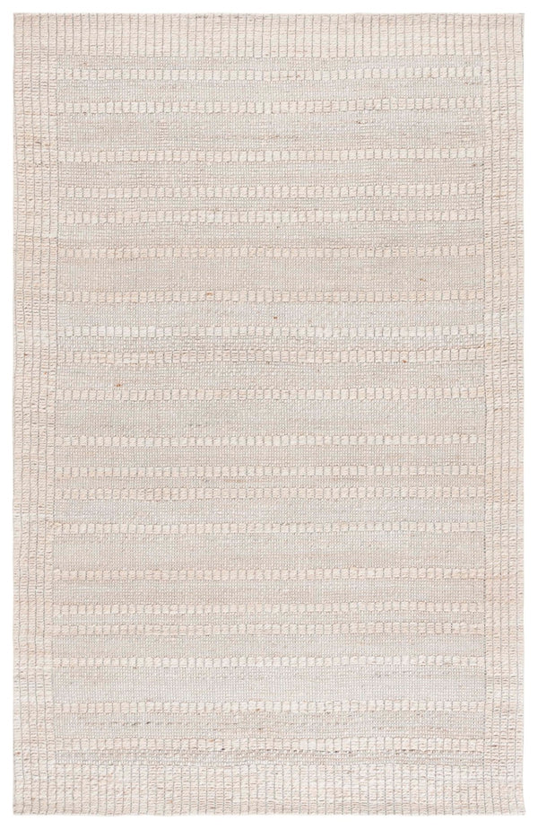Safavieh Natural Fiber Area Rug - Elegant Jacquard Weave, Luxurious Comfort, Durable Natural Materials, 3/8” Height Ivory 80% Hemp,15% Cotton,5% Polyester Nf558a-6sq