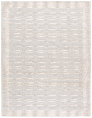 Safavieh Natural Fiber Area Rug - Elegant Jacquard Weave, Luxurious Comfort, Durable Natural Materials, 3/8” Height Ivory 80% Hemp,15% Cotton,5% Polyester Nf558a-6sq