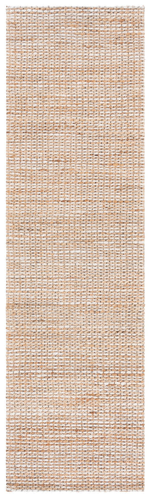 Safavieh Natural Runner Rug - Elegant Eco-friendly Design With Intricate Jacquard Weave For Timeless Style Natural ,Ivory 80% Hemp,15% Cotton,5% Polyester Nf559a-28