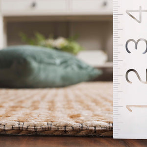 Safavieh Natural Runner Rug - Elegant Eco-friendly Design With Intricate Jacquard Weave For Timeless Style Natural ,Ivory 80% Hemp,15% Cotton,5% Polyester Nf559a-5