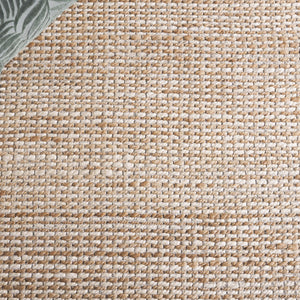 Safavieh Natural Runner Rug - Elegant Eco-friendly Design With Intricate Jacquard Weave For Timeless Style Natural ,Ivory 80% Hemp,15% Cotton,5% Polyester Nf559a-5