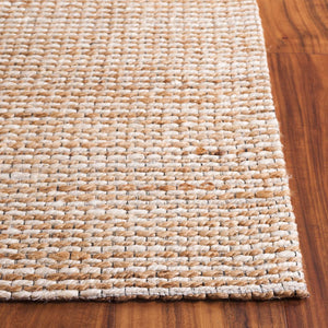 Safavieh Natural Area Rug - Eco-friendly Luxury With Timeless Charm - Handcrafted Jacquard Weave Design Natural ,Ivory 80% Hemp,15% Cotton,5% Polyester Nf559a-6