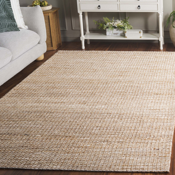 Safavieh Natural Runner Rug - Elegant Eco-friendly Design With Intricate Jacquard Weave For Timeless Style Natural ,Ivory 80% Hemp,15% Cotton,5% Polyester Nf559a-5