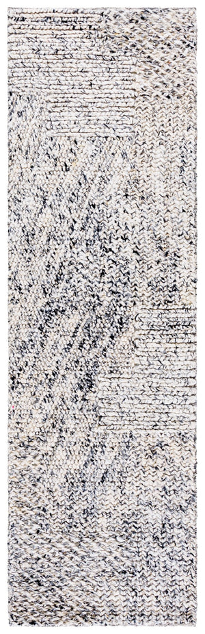 Safavieh Natural Hand Woven Area Rug – Eco-friendly Hemp & Cotton Blend For Stylish Home Decor & Comfort Black ,Ivory 80% Hemp,20% Cotton Nf560z-8