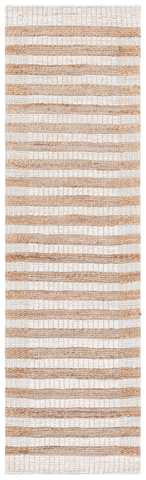 Safavieh Natural Fiber Area Rug - Exquisite Handmade Design In Soft Neutral Tones For Elegant Home Décor Natural ,Ivory 80% Hemp,15% Cotton,5% Polyester Nf561a-6sq