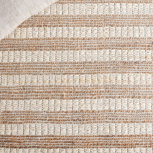 Safavieh Natural Fiber Runner Rug - Handcrafted Eco-friendly Design With Elegant Stripes For Any Space Natural ,Ivory 80% Hemp,15% Cotton,5% Polyester Nf561a-5