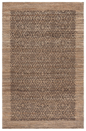 Safavieh Natural Runner Rug - Elegant Geometric Design, Eco-friendly Fiber Blend, Perfect For Hallways & Living Spaces Natural ,Brown 80% Hemp,15% Cotton,5% Polyester Nf563a-5