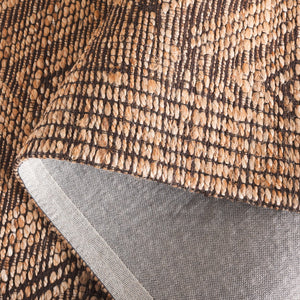 Safavieh Natural Fiber Area Rug - Elegant Geometric Design In Black & Natural Hues For Timeless Style Natural ,Black 80% Hemp,15% Cotton,5% Polyester Nf564a-4