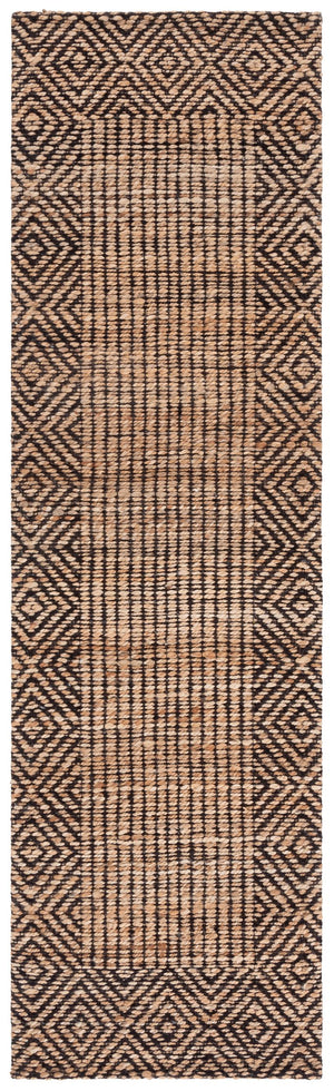 Safavieh Natural Fiber Runner Area Rug - Elegant Jacquard Weave, Eco-friendly Comfort For Hallways & Living Spaces Natural ,Brown 80% Hemp,15% Cotton,5% Polyester Nf565a-28