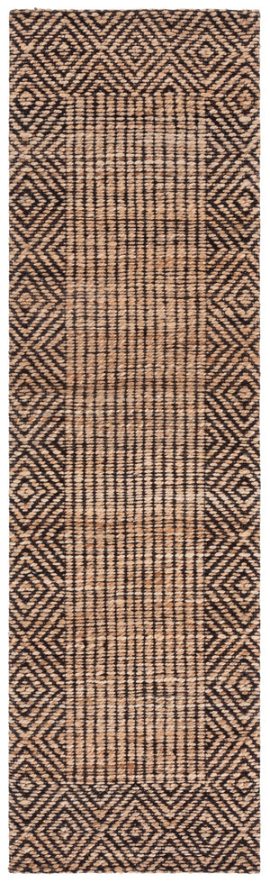 Safavieh Natural Fiber Area Rug - Handcrafted Geometric Design, Sustainable Elegance For Your Home Decor Natural ,Brown 80% Hemp,15% Cotton,5% Polyester Nf565a-6