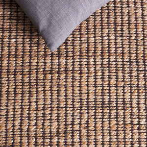 Safavieh Natural Fiber Area Rug - Handcrafted Geometric Design, Sustainable Elegance For Your Home Decor Natural ,Brown 80% Hemp,15% Cotton,5% Polyester Nf565a-6