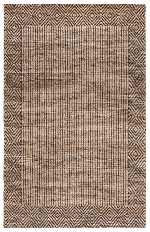 Safavieh Natural Fiber Runner Area Rug - Elegant Jacquard Weave, Eco-friendly Comfort For Hallways & Living Spaces Natural ,Brown 80% Hemp,15% Cotton,5% Polyester Nf565a-5