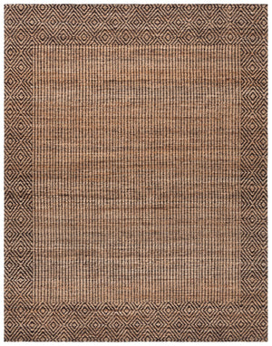 Safavieh Natural Fiber Runner Area Rug - Elegant Jacquard Weave, Eco-friendly Comfort For Hallways & Living Spaces Natural ,Brown 80% Hemp,15% Cotton,5% Polyester Nf565a-8