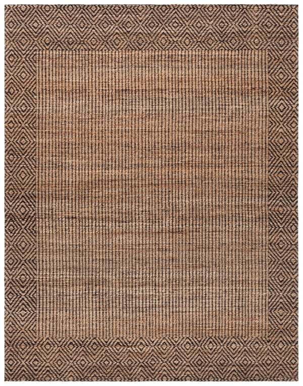 Safavieh Natural Fiber Runner Area Rug - Elegant Jacquard Weave, Eco-friendly Comfort For Hallways & Living Spaces Natural ,Brown 80% Hemp,15% Cotton,5% Polyester Nf565a-8