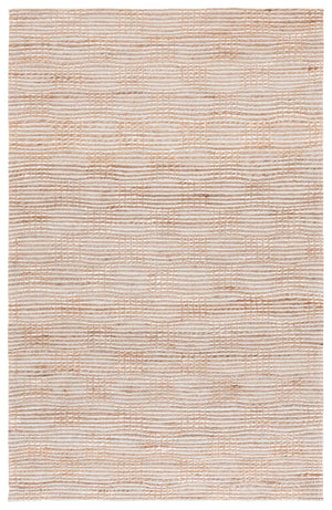 Safavieh Natural Fiber Artisan-crafted Area Rug In Elegant Jacquard Weave For Sustainable Luxury Living Natural ,Ivory 80% Hemp,15% Cotton,5% Polyester Nf567a-9