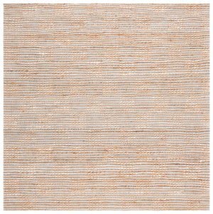 Safavieh Natural Fiber Artisan-crafted Area Rug In Elegant Jacquard Weave For Sustainable Luxury Living Natural ,Ivory 80% Hemp,15% Cotton,5% Polyester Nf567a-9