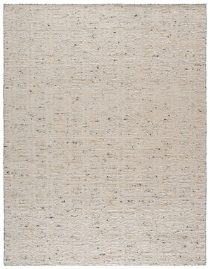 Safavieh Natural Hand-Woven Ivory Beige Area Rug — Soft Wool Blend, Low-Profile 7/8" Pile For Layering Rooms 4'-0" x 6'-0" NF570A-4