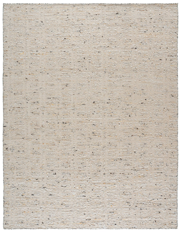 Safavieh Natural Hand-Woven Ivory Beige Area Rug — Soft Wool Blend, Low-Profile 7/8" Pile For Layering Rooms 4'-0" x 6'-0" NF570A-4