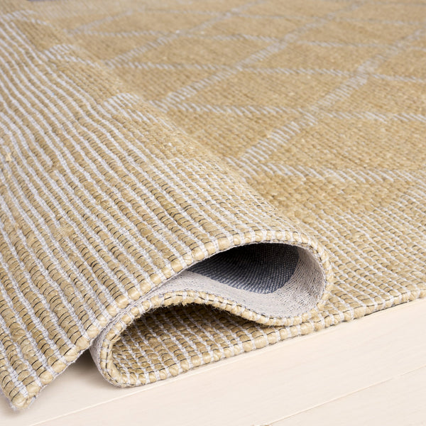 Safavieh Natural Hand-Woven Jacquard Ivory Area Rug — Coastal Geometric Texture, 85% Jute Durable Elegance 8'-0" x 10'-0" NF572A-8