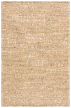 Safavieh Natural Hand‑Woven Jute Jacquard Rug — Neutral Geometric Texture, Durable Low Pile For High Traffic Spaces 8'-0" x 10'-0" NF573A-8