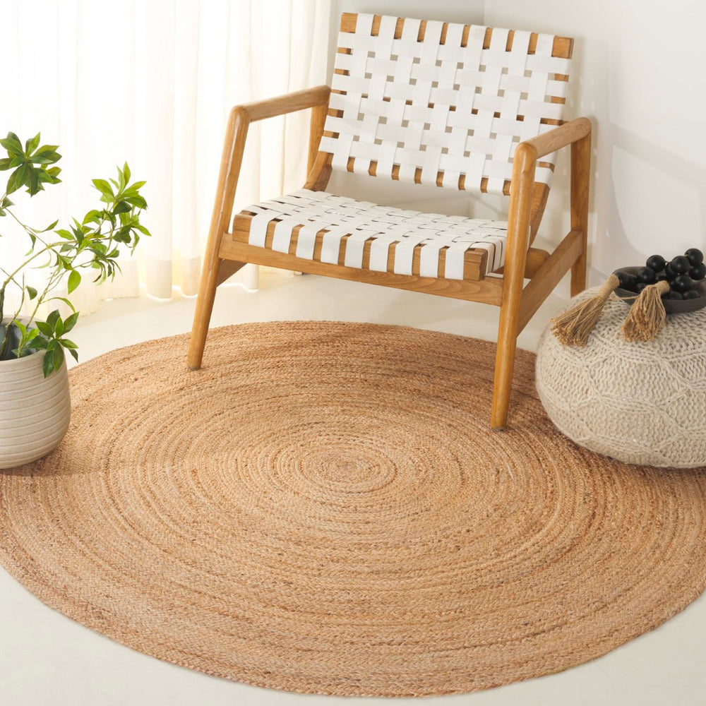 Safavieh Natural Fiber Area Rug - Hand-woven Jute Beauty For Timeless Elegance In Any Home Or Office Decor Natural Jute Nf601a-3r