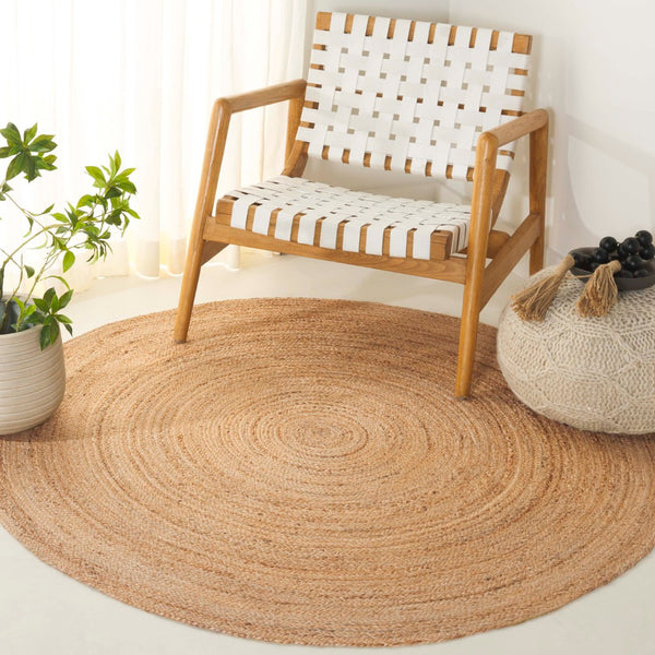 Safavieh Natural Fiber Area Rug - Hand-woven Jute Beauty For Timeless Elegance In Any Home Or Office Decor Natural Jute Nf601a-3r