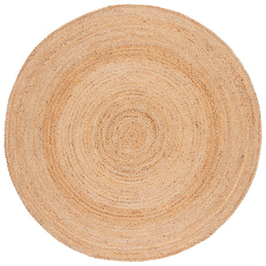 Safavieh Natural Hand Woven Jute Area Rug - Eco-friendly Round Design For Timeless Elegance In Any Space Natural Jute Nf601a-6r