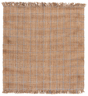 Safavieh Natural Fiber Runner Area Rug - Handwoven Jute Elegance For Timeless Home Decor And Style Natural ,Grey Jute Nf602f-6sq