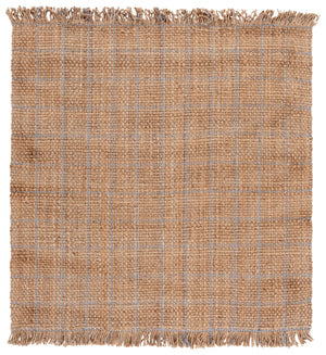 Safavieh Natural Fiber Area Rug - Handwoven Jute 4ft X 6ft - Sustainable Elegance For Any Room Decor Natural ,Grey Jute Nf602f-4