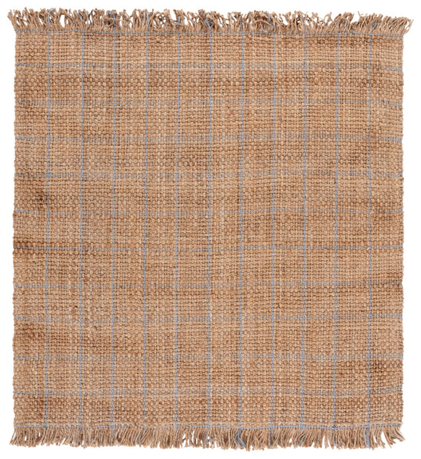Safavieh Natural Fiber Area Rug - Handwoven Jute 4ft X 6ft - Sustainable Elegance For Any Room Decor Natural ,Grey Jute Nf602f-4