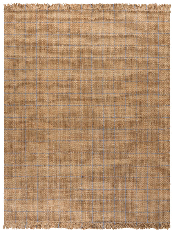 Safavieh Natural Fiber Area Rug - Handwoven Jute 4ft X 6ft - Sustainable Elegance For Any Room Decor Natural ,Grey Jute Nf602f-4