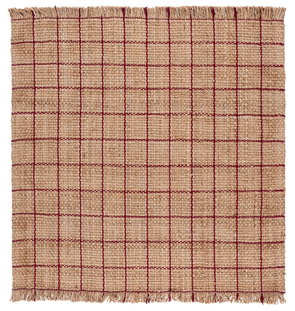 Safavieh Natural Fiber Runner Area Rug - Handwoven Jute Elegance For Timeless Home Decor And Style Natural Jute Nf602a-6sq