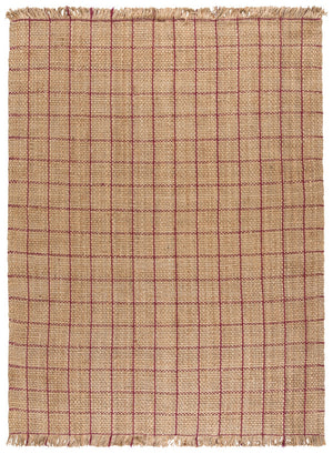 Safavieh Natural Fiber Runner Area Rug - Handwoven Jute Elegance For Timeless Home Decor And Style Natural ,Wine Jute Nf602s-8