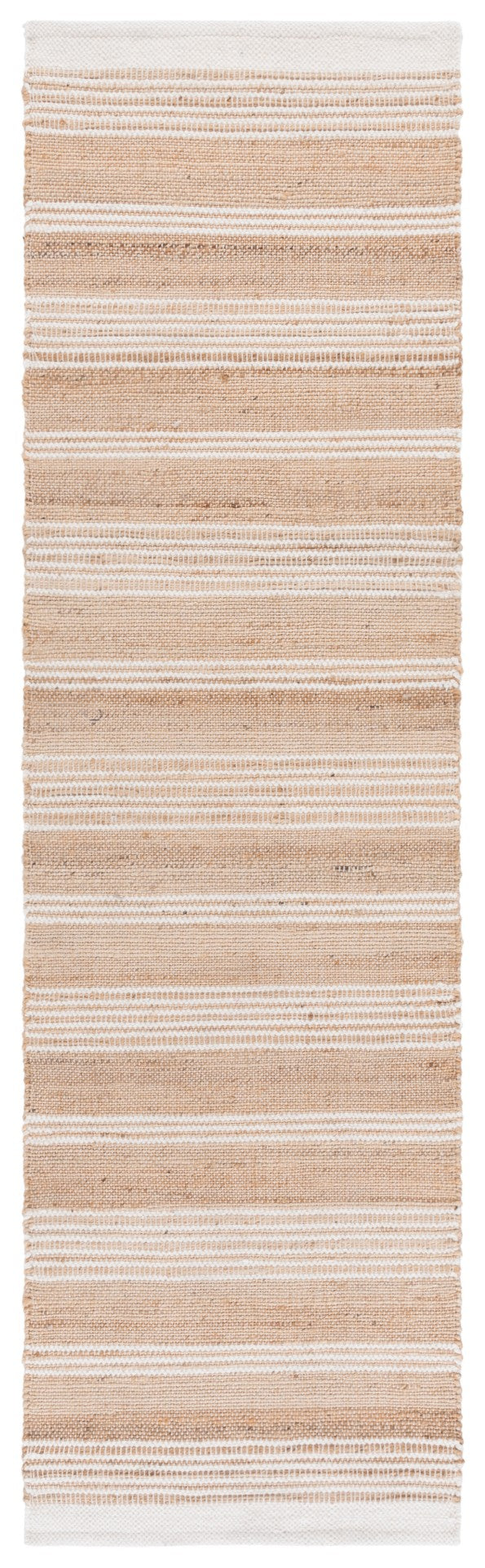 Safavieh Natural Fiber Handwoven Area Rug - Elegant 4x6 Design For Cozy Home Decor, Crafted In India Natural ,Ivory 70% Jute,20% Wool,10% Cotton Nf608a-4