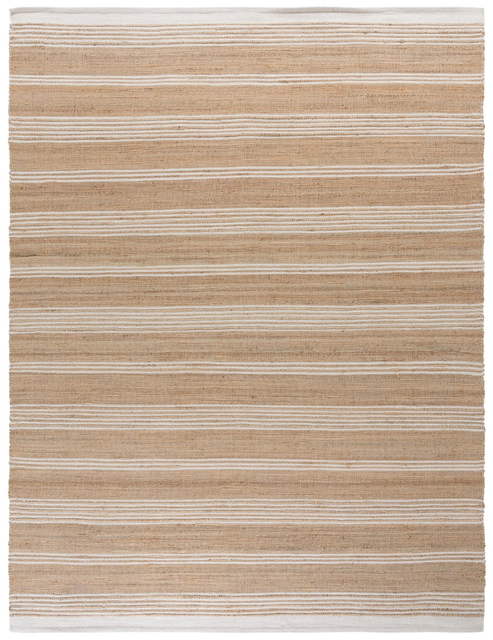 Safavieh Natural Fiber Handwoven Area Rug - Elegant 4x6 Design For Cozy Home Decor, Crafted In India Natural ,Ivory 70% Jute,20% Wool,10% Cotton Nf608a-4
