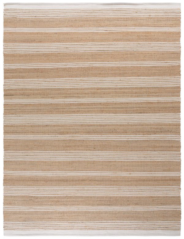 Safavieh Natural Fiber Handwoven Area Rug - Elegant 4x6 Design For Cozy Home Decor, Crafted In India Natural ,Ivory 70% Jute,20% Wool,10% Cotton Nf608a-4