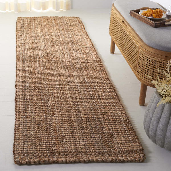 Safavieh Natural Handwoven Runner Rug - Durable Jute Design For Elegant Hallways And Entryways In Any Style Natural Jute Pile Nf676a-28