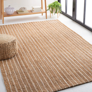 Safavieh Natural Fiber 735 Powerloomed NATURAL FIBER Rug Natural / Ivory NF735A-8
