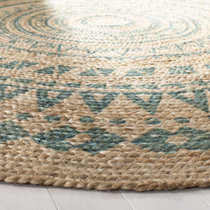 Natural Hand Woven Jute Rug from India - Eco-Friendly Design for Timeless Home Décor Appeal