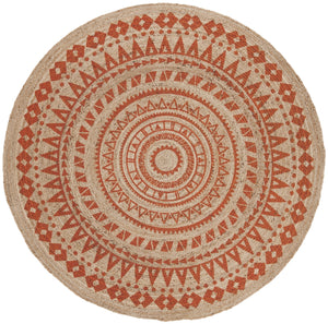 Natural Hand Woven Jute Rug from India - Eco-Friendly Design for Timeless Home Décor Appeal