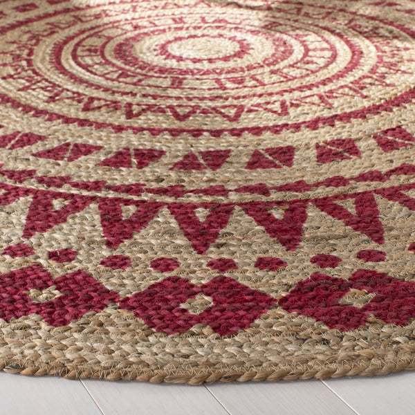 Natural Hand Woven Jute Rug from India - Eco-Friendly Design for Timeless Home Décor Appeal