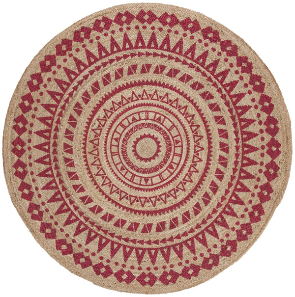 Natural Hand Woven Jute Rug from India - Eco-Friendly Design for Timeless Home Décor Appeal