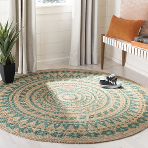 Natural Hand Woven Jute Rug from India - Eco-Friendly Design for Timeless Home Décor Appeal