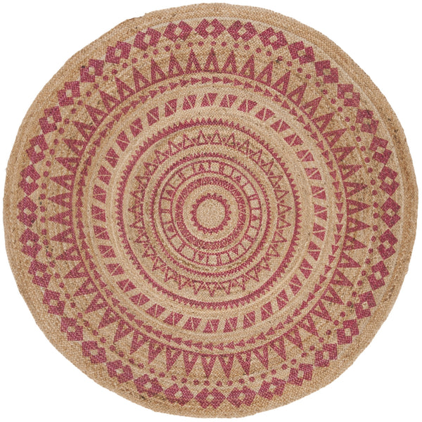 Natural Hand Woven Jute Rug from India - Eco-Friendly Design for Timeless Home Décor Appeal