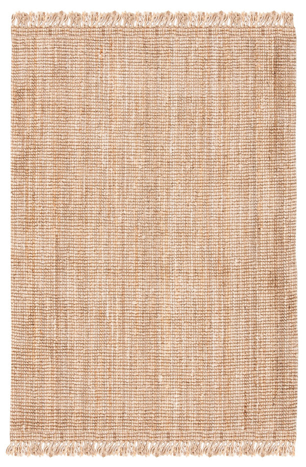 Safavieh Natural Fiber Area Rug With Hand Woven Jute, Chic Fringe Border For Sustainable Home Decor Style Natural Jute Nf809a-222