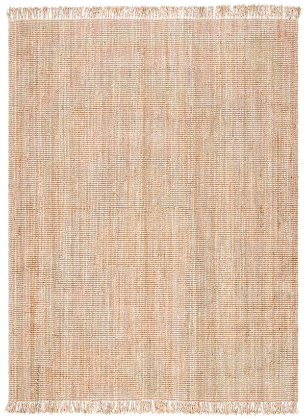 Safavieh Natural Fiber Area Rug With Hand Woven Jute, Chic Fringe Border For Sustainable Home Decor Style Natural Jute Nf809a-222