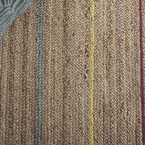 Safavieh Natural Fiber Area Rug - Elegant Eco-friendly Design With Gold Accents For Chic Home Décor Enhancement Natural ,Gold Jute Nf810d-6sq