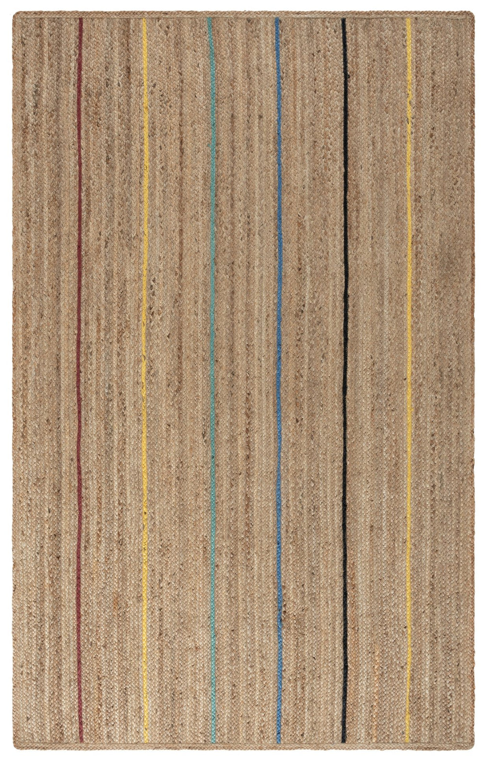 Safavieh Natural Fiber Area Rug - Elegant Eco-friendly Design With Gold Accents For Chic Home Décor Enhancement Natural ,Gold Jute Nf810d-6sq